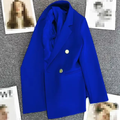 New Fashion Women Blazers Elegant Korean Casual Solid Jacket with Long Office Lady Jacket Outerwear Clothes