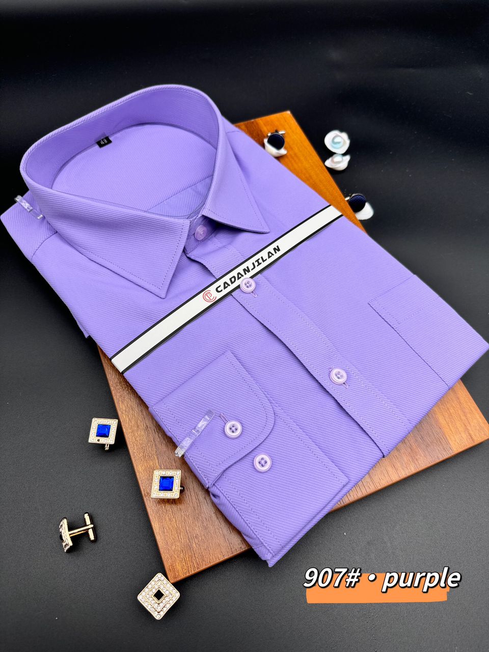 High Quality Free Ironing Men Dress Long Sleeve Shirt 100% Pure Cotton New Solid Male Regular Fit Business Shirt