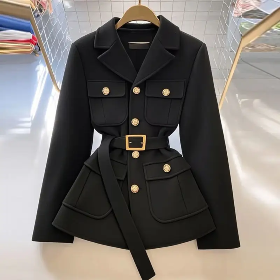 2025 New Cinched-Waist Suit Woman Jacket Casual Versatile Fashionable Unique And Elegant Suit Coat For Ladies
