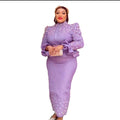 Fashion suit African Dresses For woman rhinestone turkey dresses for women luxury High quality mesh fabric African Beaded Dress