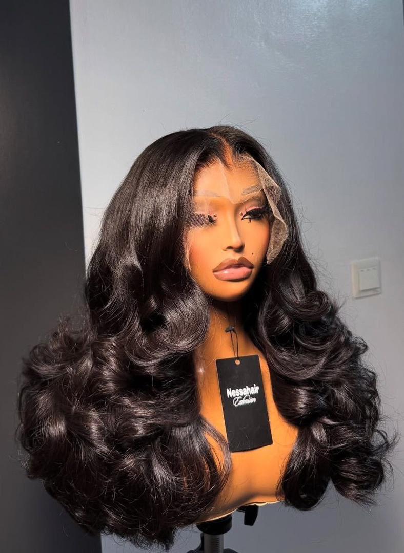 200% Density Lace Front Straight  Wig 13X6 Full Lace  Wig Human Hair Wigs For Women Pre Plucked BPHW Hair